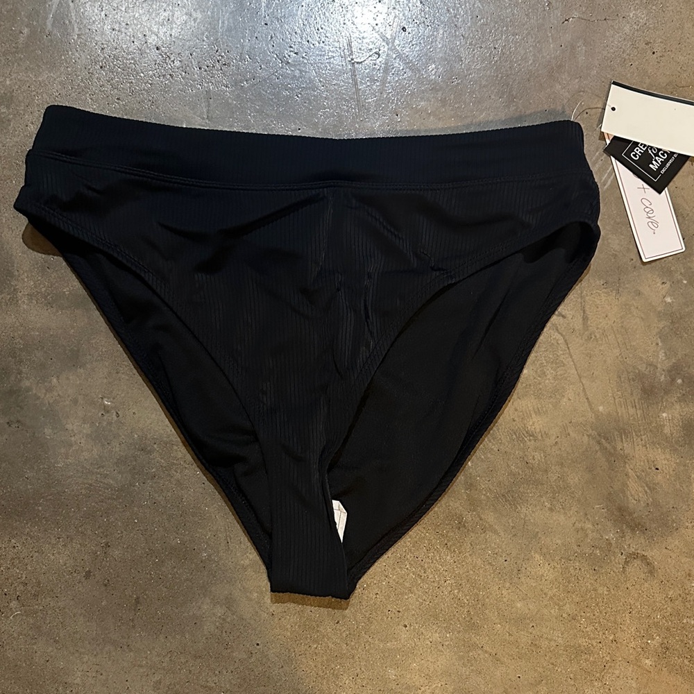 Salt + Cove Black Bikini Bottom